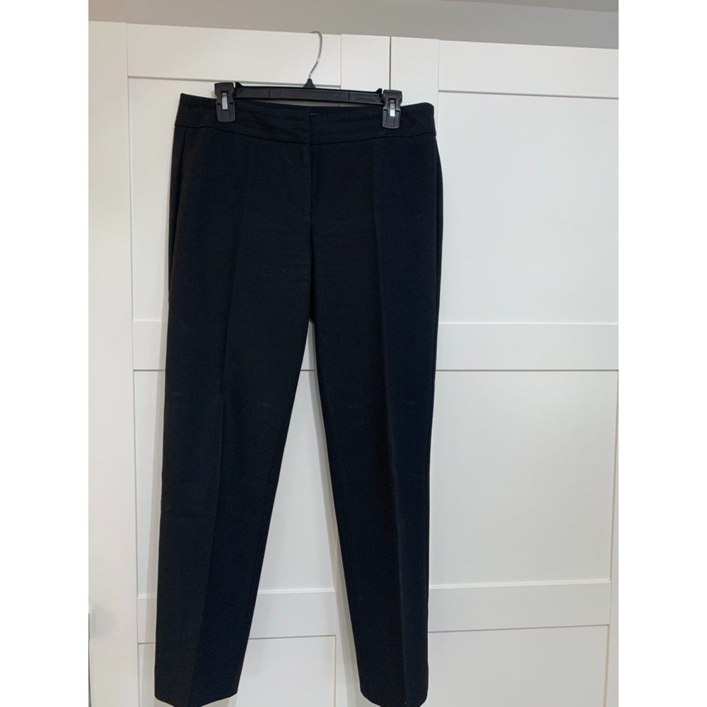 Black Talbots Signature Straight Trousers / Pants Ankle Black Size 6